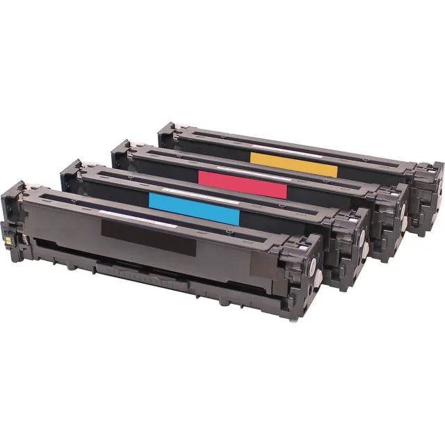 Colori Set 4x Colori huismerk toner geschikt voor HP Color Laserjet CM1312 CM1512 CM1512W CP1210 CP1213 CP1214 CP1214N CP1215 CP1216 CP1217 CP1510 CP1513 CP1513N CP1514N CP1515N CP1516N CP1517N CP1519N Set 4 kleuren