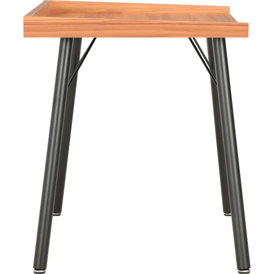 vidaXL Bureau 90x50x79 cm bruin, foto 3
