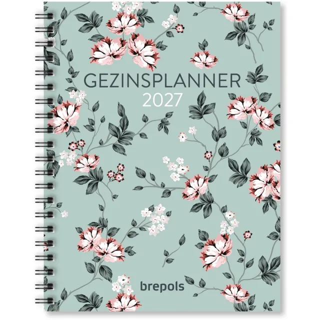 Brepols gezinsplanner, 12 maanden, Nederlandstalig, 2027