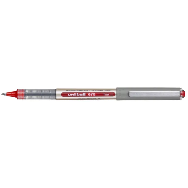 Uni-ball Rollerpen Uni-ball Eye eco 157E medium rood