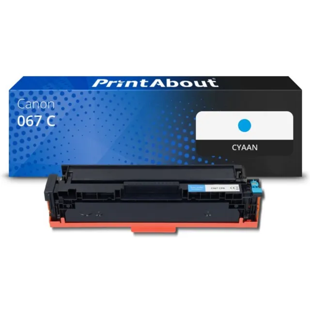 PrintAbout Huismerk Canon 067 C Toner Cyaan