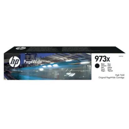 Hp inktcartridge 973X, 10.000 pagina's, OEM L0S07AE, PageWide, zwart