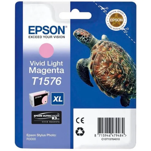Epson T1576 - Inktcartridge / Licht Magenta