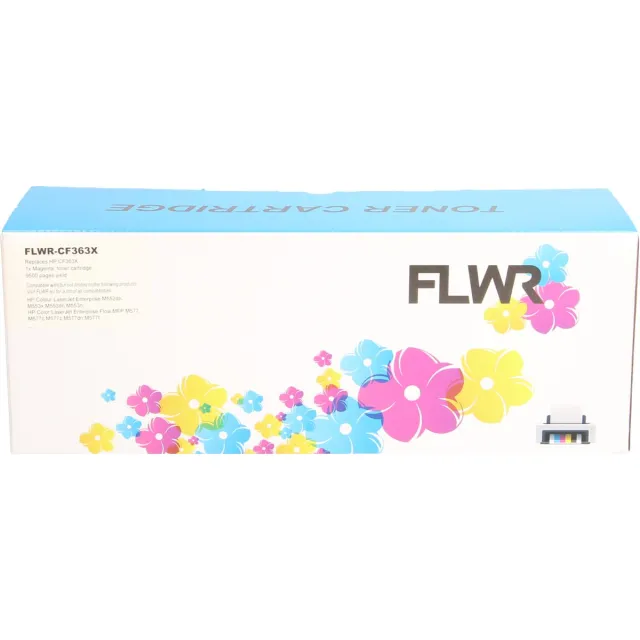 FLWR Toners / HP 508X / magenta / Geschikt voor HP