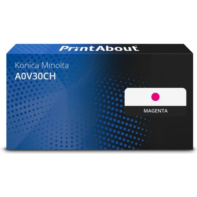 PrintAbout huismerk Toner A0V30CH Magenta Hoge capaciteit Geschikt voor Konica Minolta