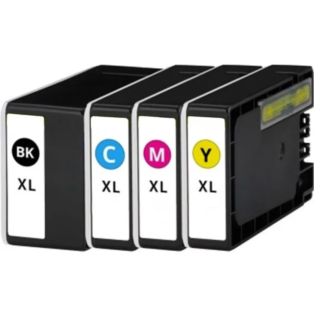 Inktkeuze PGI-1500 BK/C/M/Y Multipack Huismerk Inkt Cartridges | Compatible met Canon PGI-1500 BK/C/M/Y Multipack | Geschikt voor Canon MAXIFY MB 2150, Canon MAXIFY MB 2155, Canon MAXIFY MB 2750, Canon MAXIFY MB 2755, Canon MAXIFY MB2050, Canon MAXIFY MB2350 Zwart, Cyaan, Magenta, Geel
