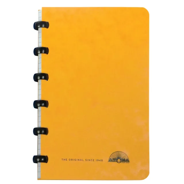 Atoma Classic notitieboekje, ft 9,5 x 14 cm, 120 bladzijden, kartonnen kaft, geassorteerde kleuren blauw