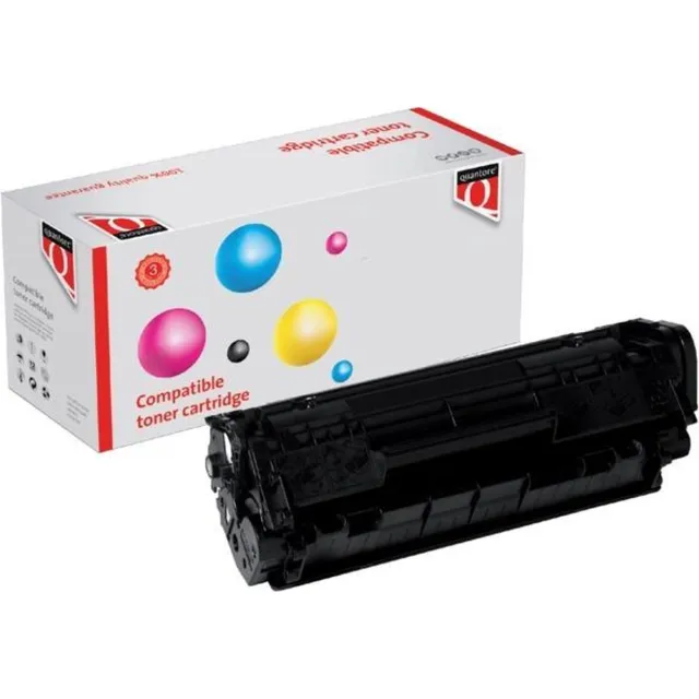 Quantore toner cartridge HP 12A (Q2612A) zwart