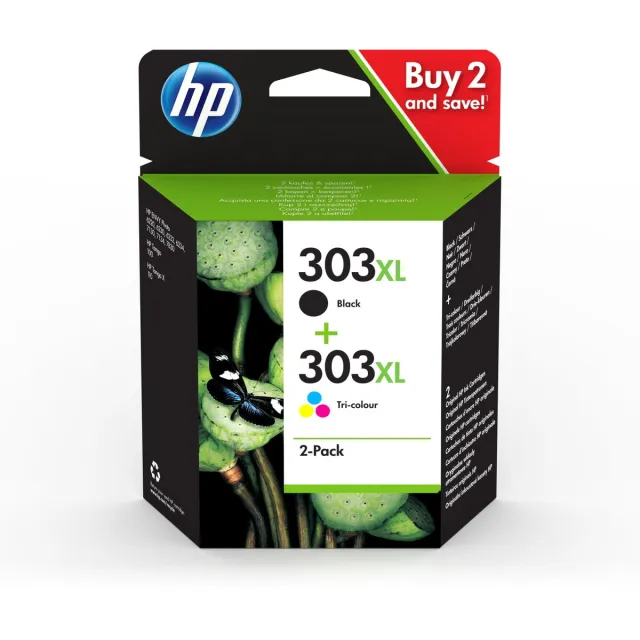 HP 303XL - Inktcartridge - Origineel - Zwart & Kleur