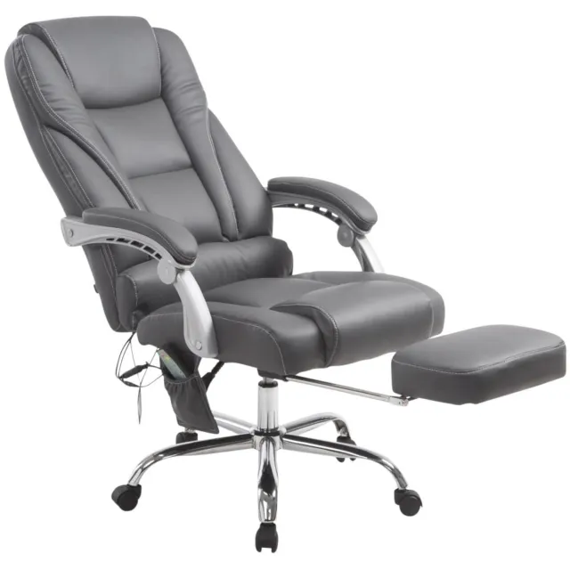 Luxe Comfort Bureaustoel - Verstelbaar - Grijs