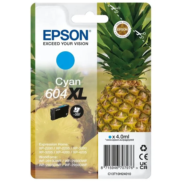 Epson 604XL Cartridge Inkt Blauw