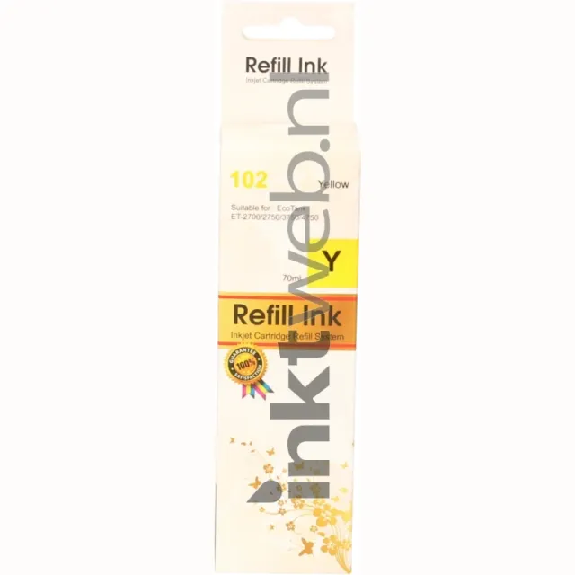 FLWR Huismerk Epson 102 Ecotank geel (Huismerk (compatible))
