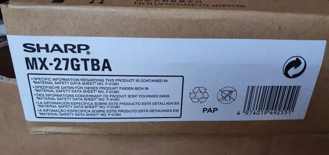 Sharp Toner MX27GTBA - zwart