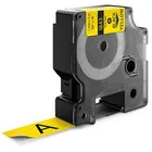 Dymo Huismerk DYMO Rhino 18431/S0718440 Labeltape 9mm Zwart op Geel