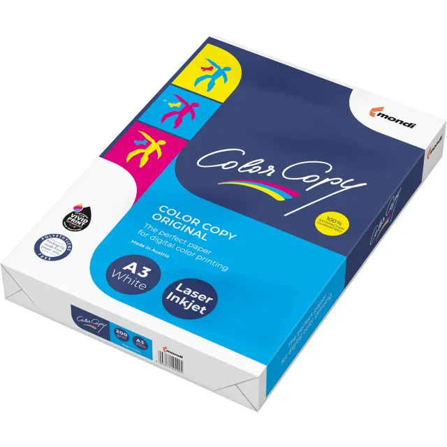 Color Copy printpapier ft A3, 200 g, pak van 250 vel wit