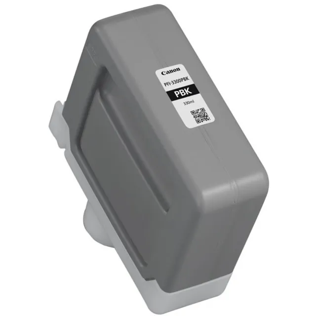 Canon PFI-3300PBK inktcartridge 1 stuk(s) Origineel Foto zwart
