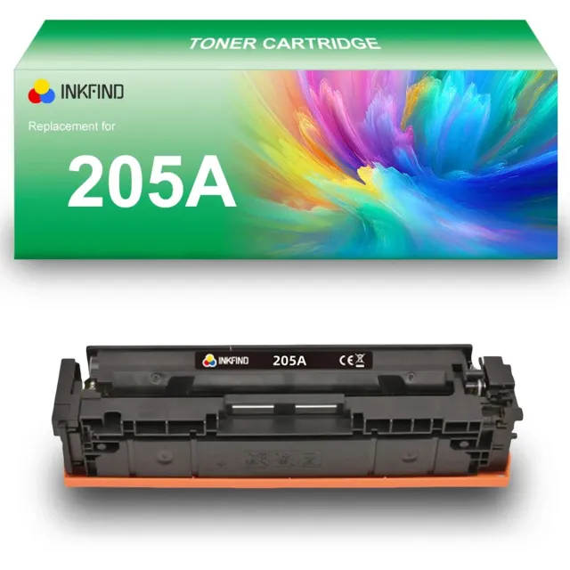 INKFIND 205A (CF530A) Zwart tonercartridge compatibel met HP 205A (CF530A) Zwart - 1-pack Zwart Zwart x 1