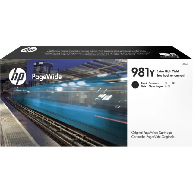 HP 981Y Originele PageWide cartridge inkt black