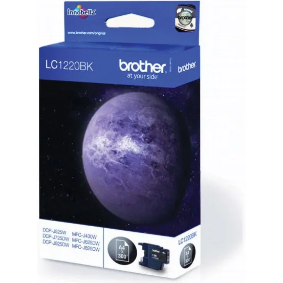 Brother LC-1220BK Zwart