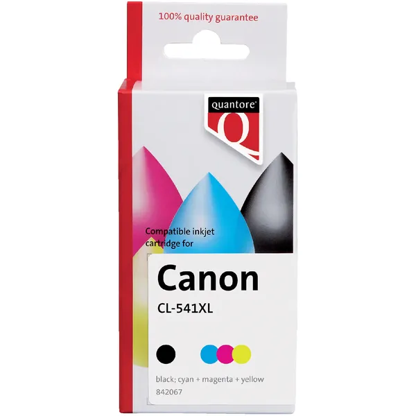 Quantore Inktcartridge Quantore alternatief tbv Canon CL-541XL kleur HC Gemengd