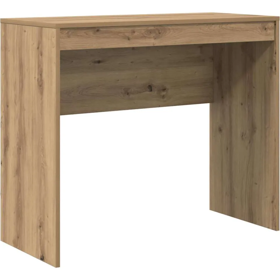 vidaXL Bureau Artisan Eiken 90 x 40 x 76 cm, foto 3