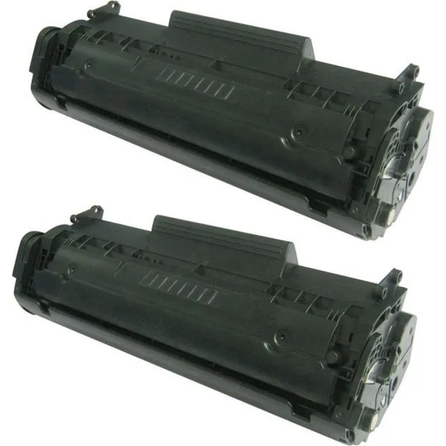 KATRIZ Huismerk Toner 2x Q2612A (HP 12A) / Canon FX10 – Zwart – 2x 2.000 Pagina’s – Geschikt voor HP LaserJet 1010/1012/1015/Canon FAX-L100 Canon i-SENSYS MF4150 Canon Image Class MF4150 Canon Satera MF4120