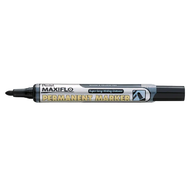 Pentel Viltstift Pentel NLF50 Maxiflo rond 1mm zwart
