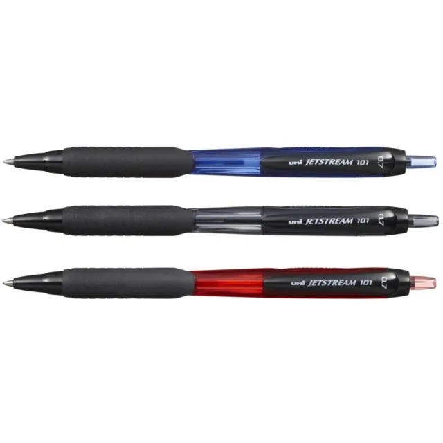 Uni-Ball UNI Jetstream SXN-101 balpen, zwart, sneldrogende inkt