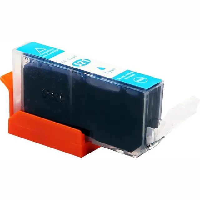 inkmaster huismerk cartridge voor CLI-521 C XL Cyaan Blauw Canon PGI-520 CLI-521 | Canon Pixma IP3600/ IP4600/ IP4700/ MP540/ MP550/ MP550/ MP560