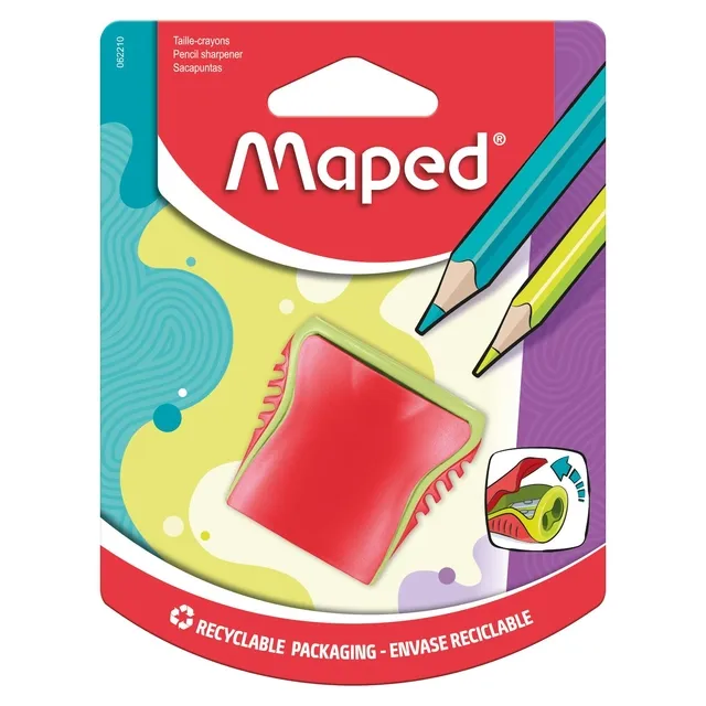 Maped Puntenslijper Maped Boogy 2gaats assorti