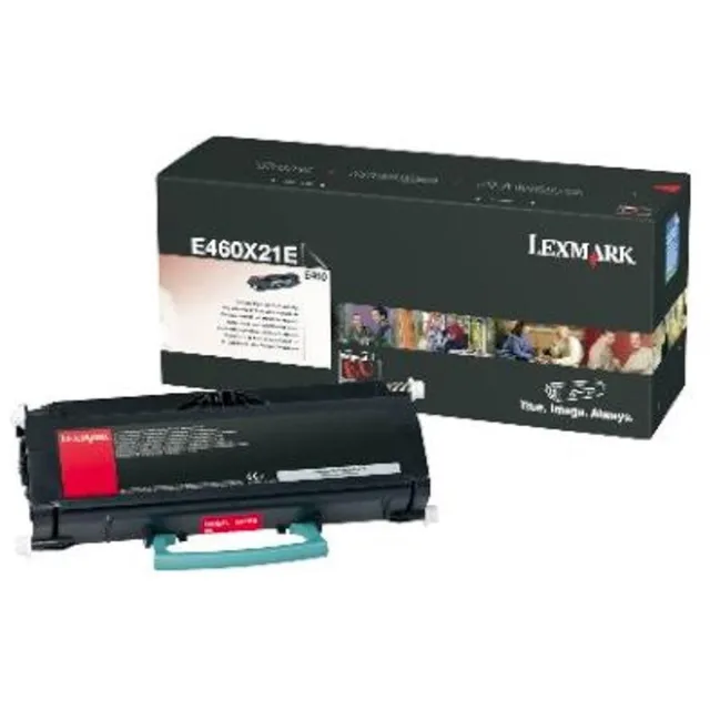 Lexmark E460 tonercartridge zwart standard capacity 15.000 pagina's 1-pack