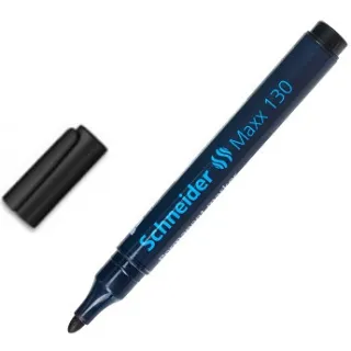 Schneider Permanent marker Schneider Maxx 130 rond 1-3mm zwart