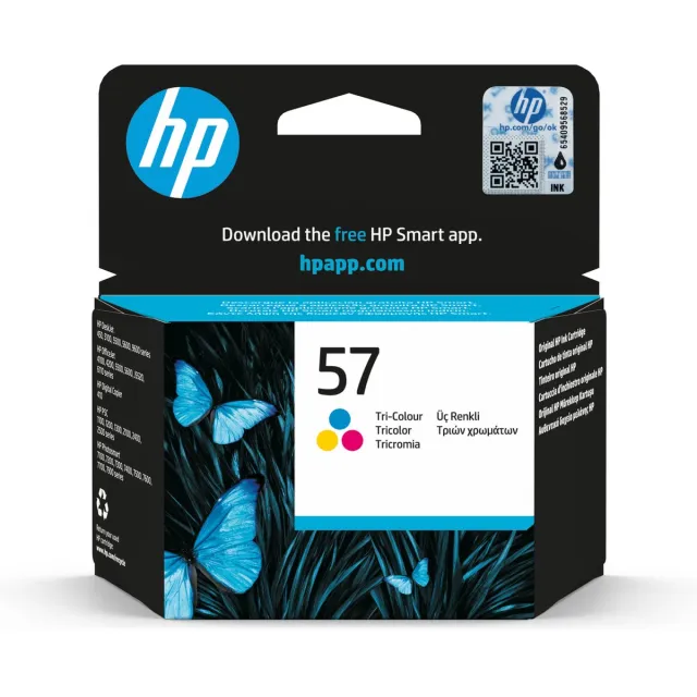 HP 57 - C6657AE - Inkcartridge - Cyaan/Magenta/Geel