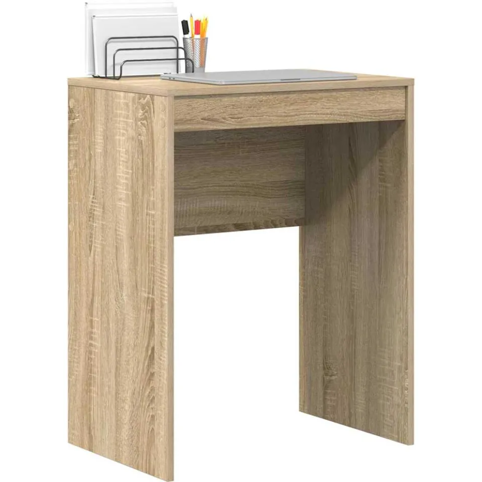 vidaXL Bureau Sonoma Eiken 60 x 40 x 76 cm Bruin