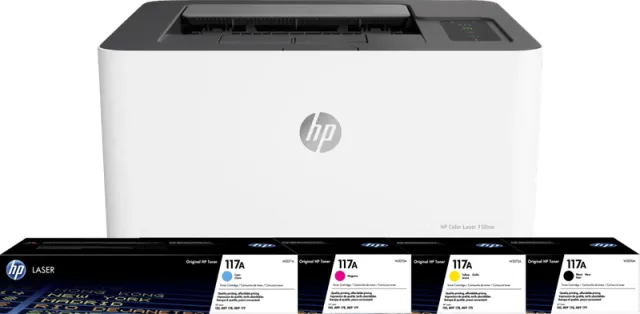 Hp Color Laser MFP 150nw + 1 extra set toners