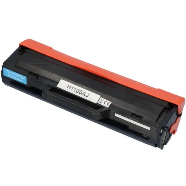 PrintAbout Huismerk HP 106X (W1106X) Toner Zwart Hoge capaciteit