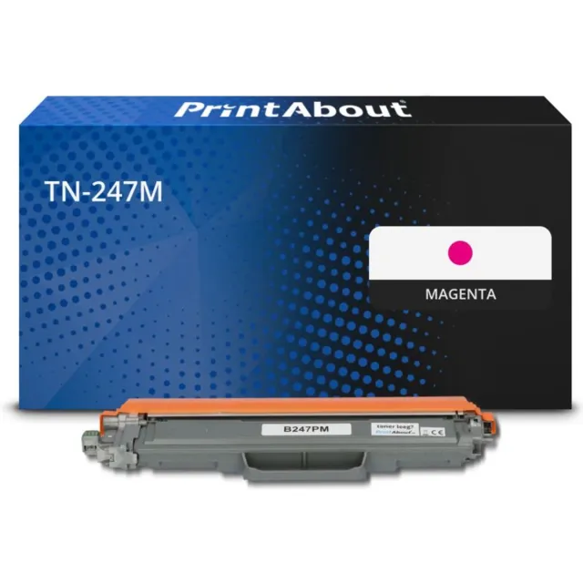 PrintAbout Huismerk Brother TN-247M Toner Magenta Hoge capaciteit