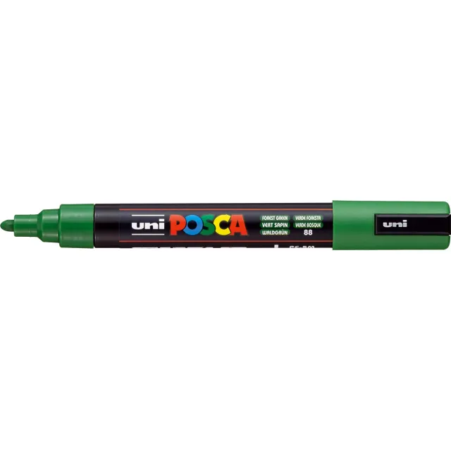 Posca Uni Posca paintmarker PC-5M, 1,8 - 2,5 mm, ronde punt, dennengroen