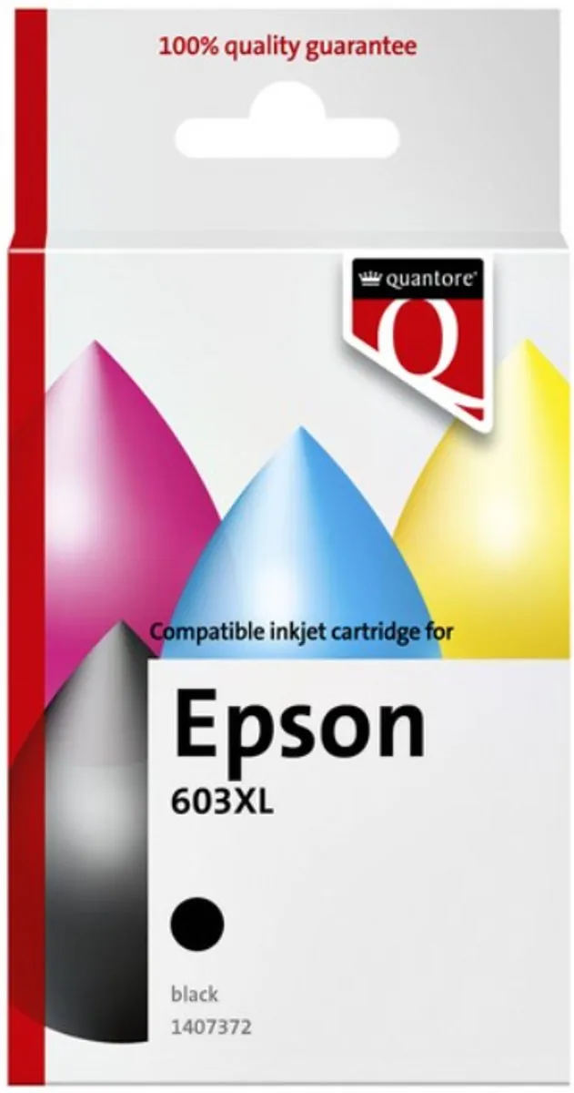 Quantore Inktcartridge Quantore alternatief tbv Epson 603XL zwart