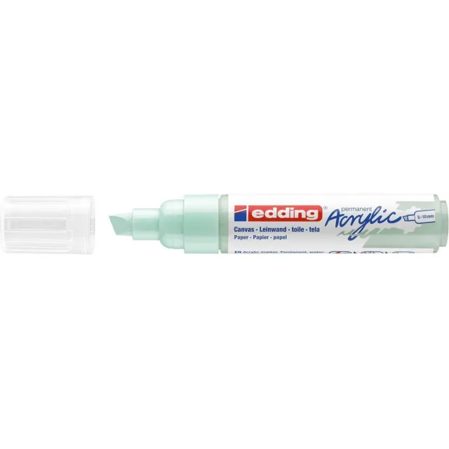 Edding Acrylmarker edding e-5000 breed zacht mint