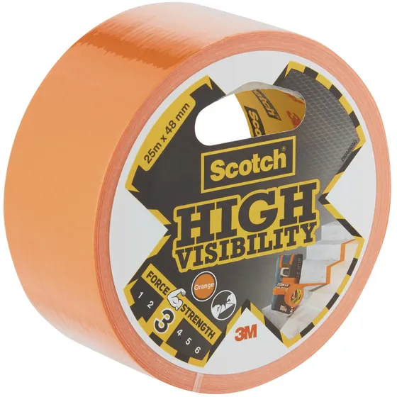 Scotch Plakband Scotch high visibility 48mmx25m oranje
