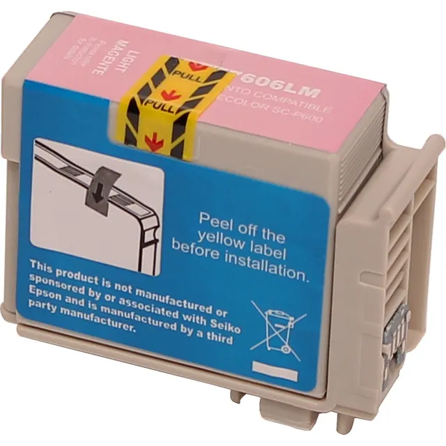 ABC huismerk inkt cartridge geschikt voor Epson T7606 light magenta voor Surecolor SC-P600