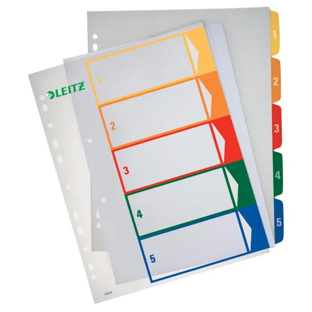 Leitz PC printbare Project Indexen 5 tabs
