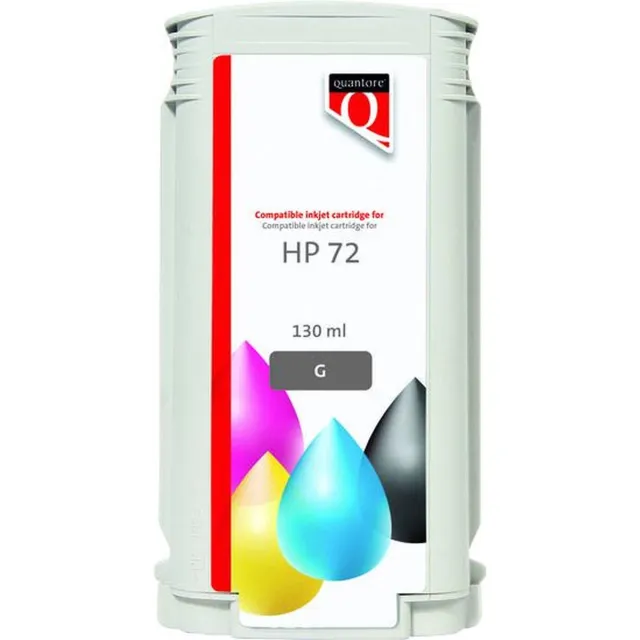 Quantore Inkcartridge Quantore alternatief tbv HP 72 C9374A grijs | 1 stuk