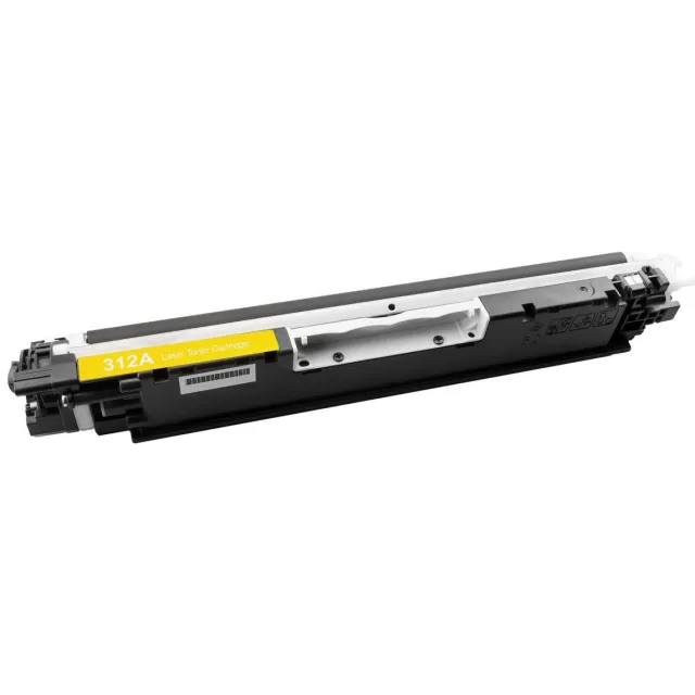 ActiveJet AT-312AN Toner voor HP-printer; HP 126A CE312A, Canon CRG-729Y-vervanging; Premie; 1000 pagina's; geel.