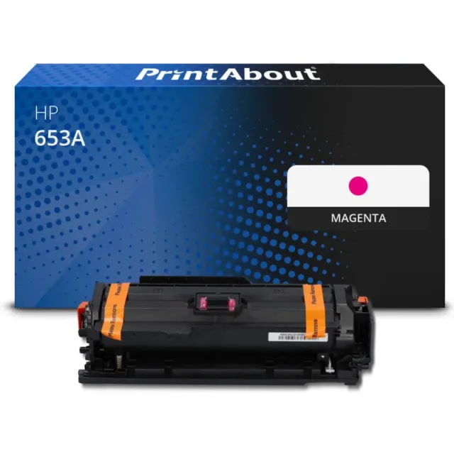 PrintAbout huismerk Toner 653A (CF323A) Magenta Geschikt voor HP