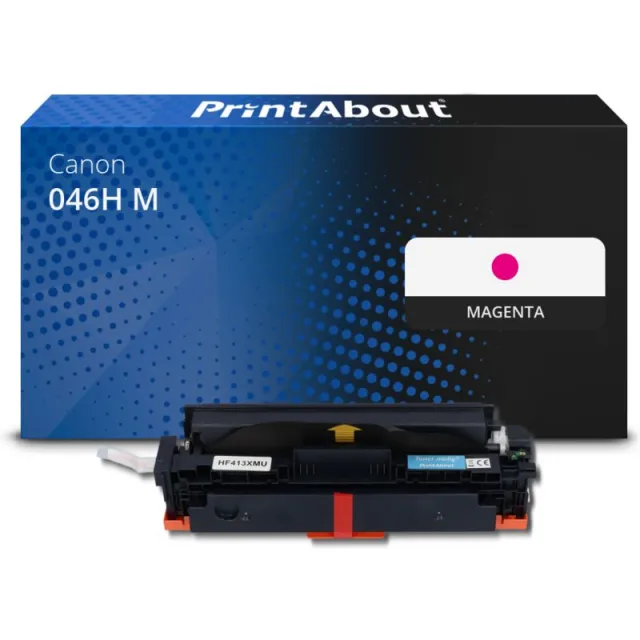 PrintAbout huismerk Toner 046H M Magenta Hoge capaciteit Geschikt voor Canon