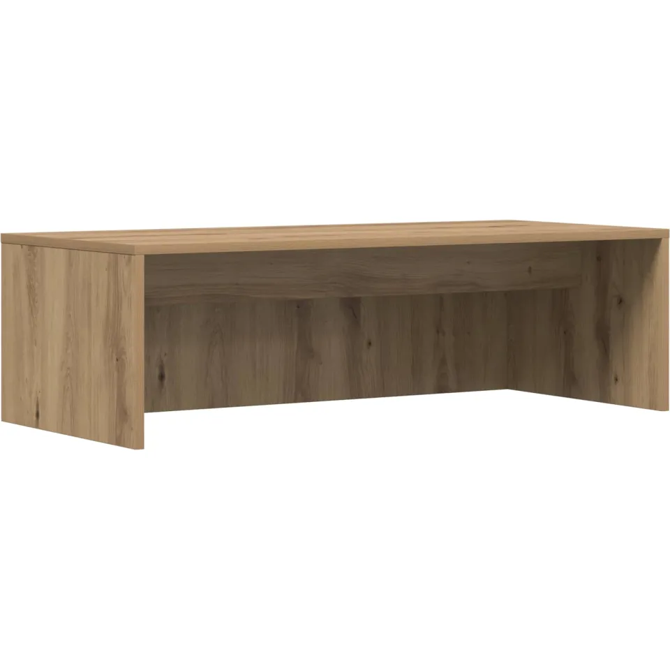 vidaXL Wandbureau Artisan Eiken 100 x 45 x 30 cm Bewerkt hout, foto 3