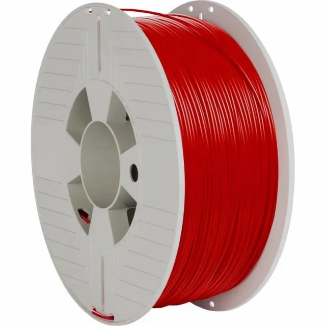 Verbatim 55030 Filament ABS kunststof 1.75 mm 1000 g Rood 1 stuk(s) Kleurloos