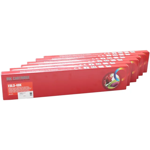 ABC huismerk set 6x inktcartrigde geschikt voor Roland ESL3-4 RS540 RS640 SC500 SC540 SC545 SJ540 SJ640 SJ645 SJ740 SJ745 SJ1045 SP300i SP540i Set 4 kleuren